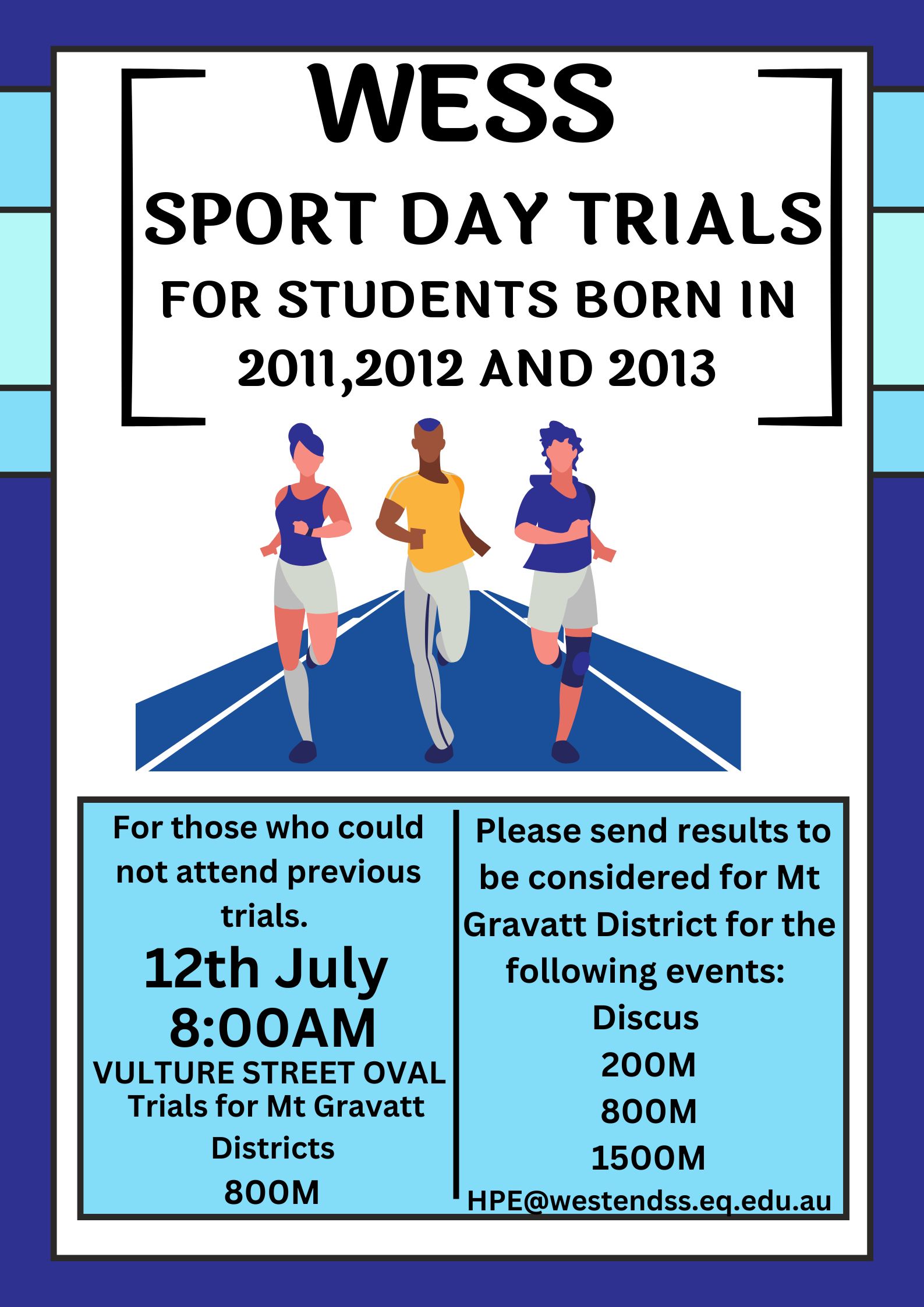 District Trials at WESS